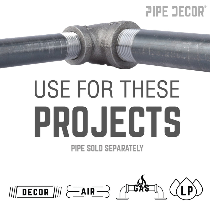 3/4 in. x 1/2 in. Black Reducing Elbow