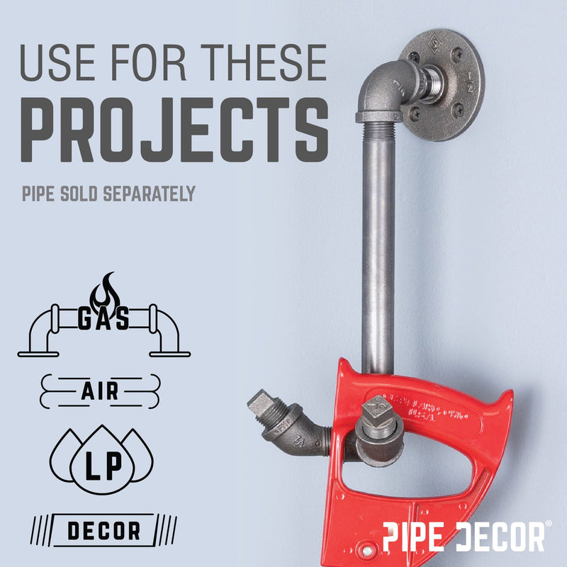 Codo de calle de 45 grados negro de 3/8 pulg.