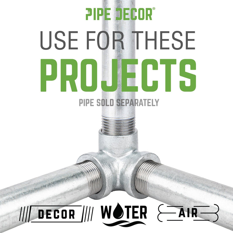 1/2 in. Galvanized Side Outlet Elbow