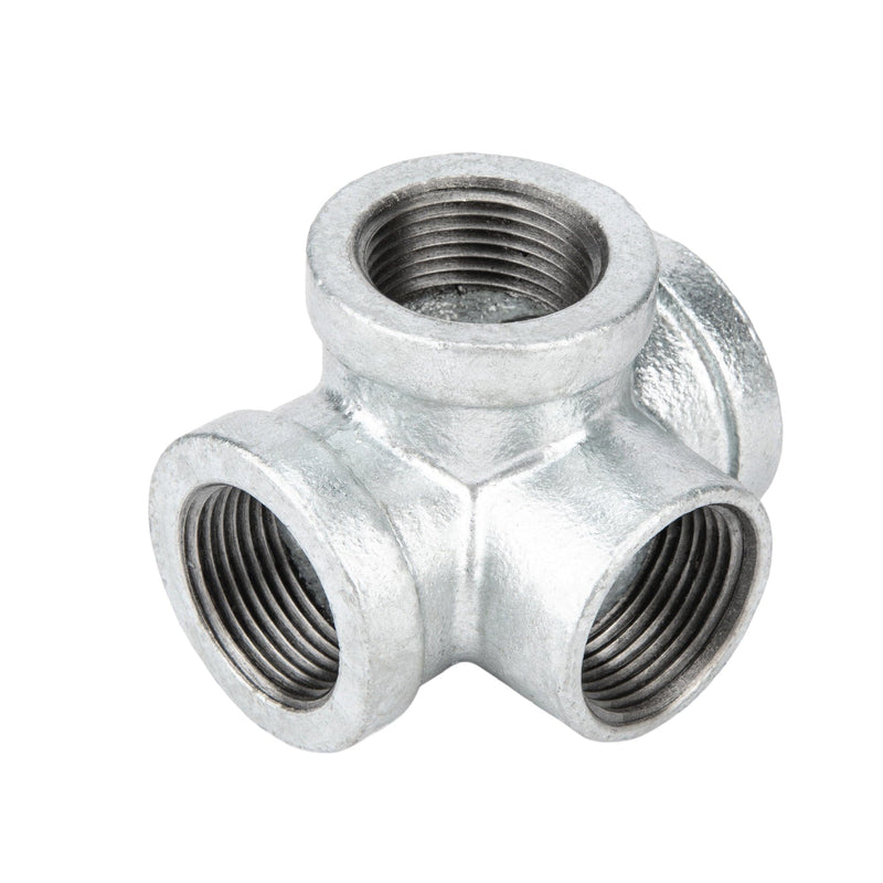 1/2 in. Galvanized Iron Side Outlet Tee