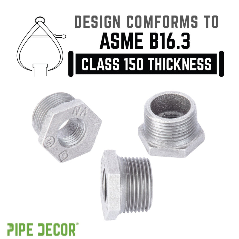 1 1/4 in. x 3/4 in. Galvanized Iron Bushing