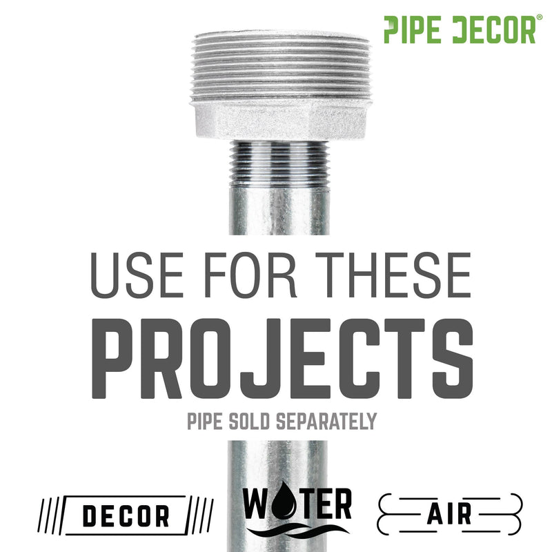 Buje de hierro galvanizado de 1/2 pulg. x 1/8 pulg.