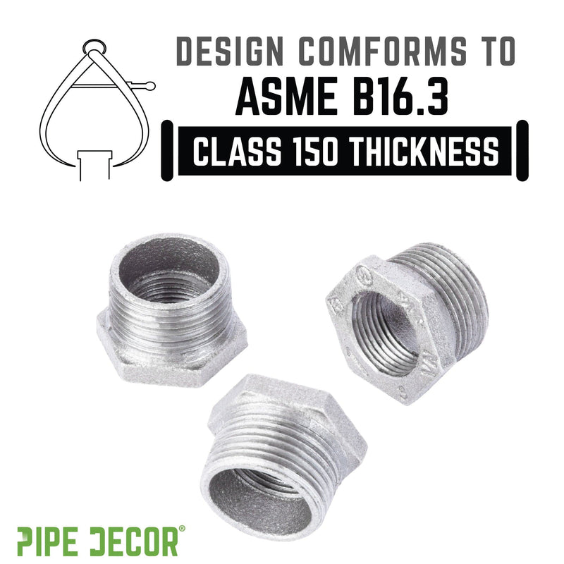 1 in. x 3/4 in. Galvanized Iron Bushing