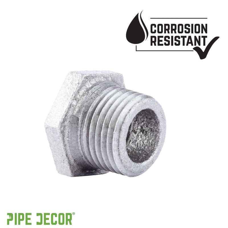 1/4 in. x  1/8 in. Galvanized Iron Bushing