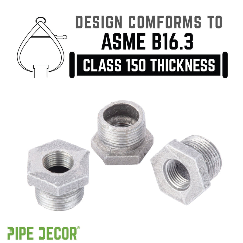 3/4 in. x 3/8 in. Galvanized Iron Bushing