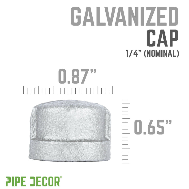 1/4 in. Galvanized Iron Cap