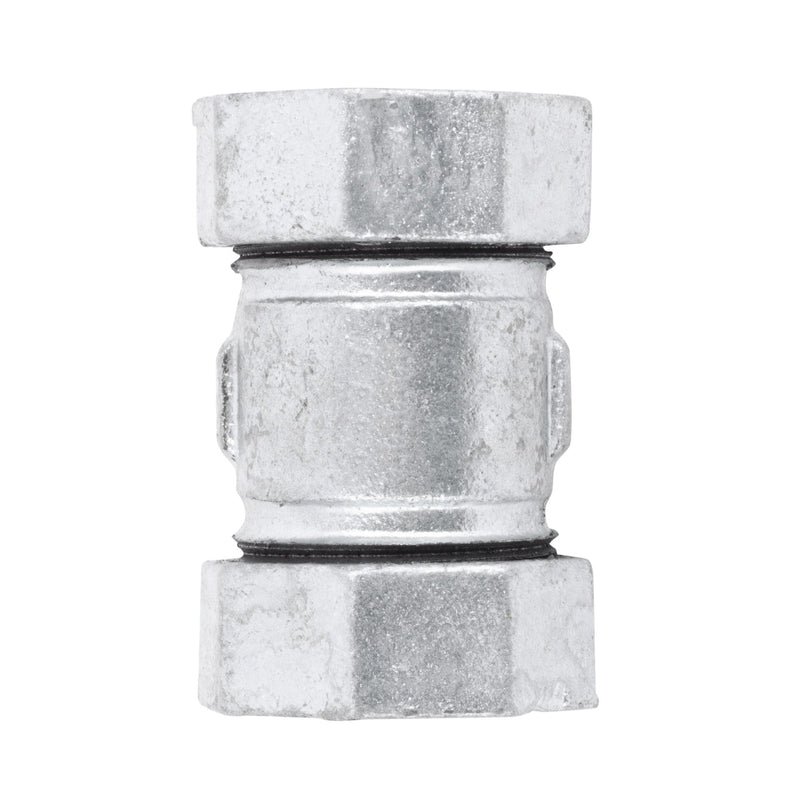 1 1/2 in. Galvanized Iron Compression Coupling