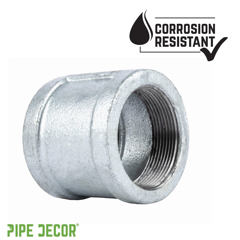 1 1/2 in. Galvanized Iron Coupling