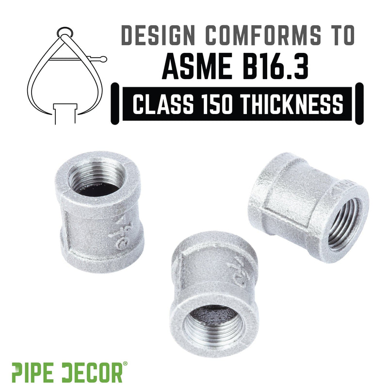 1/2 in. Galvanized Iron Coupling