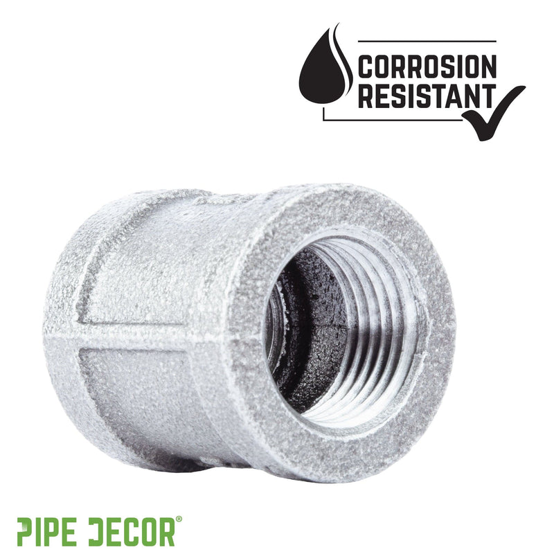 1/2 in. Galvanized Iron Coupling