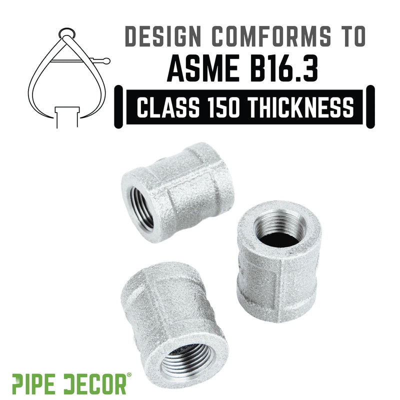 1/4 in. Galvanized Iron Coupling