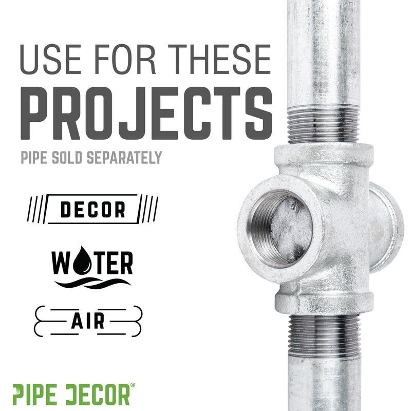 1 1/2 in. Galvanized Iron Cross