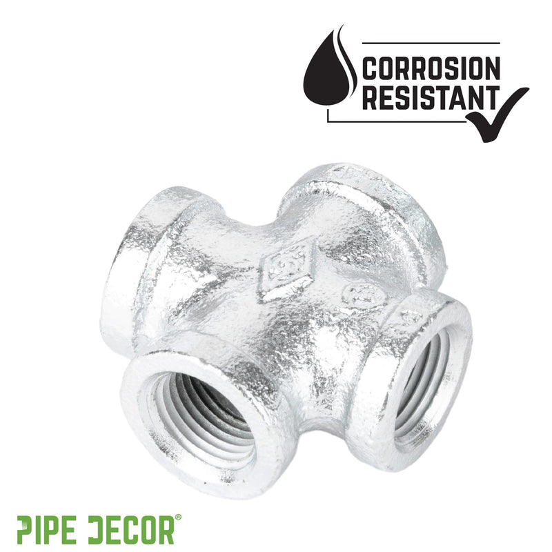 1/2 in. Galvanized Iron Cross