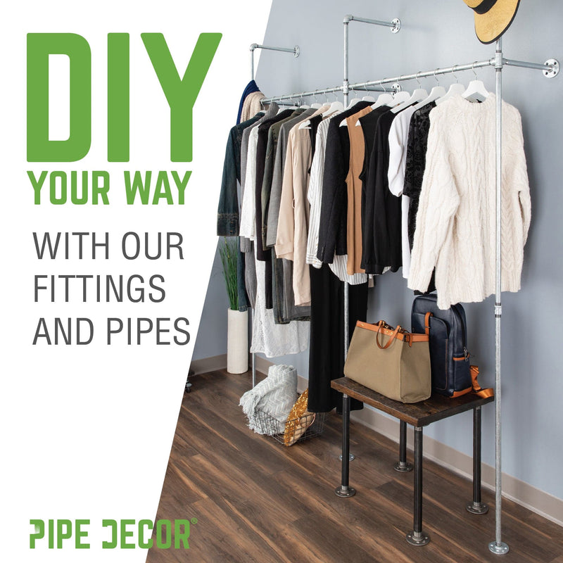 1/4 in. Galvanized Iron Cross