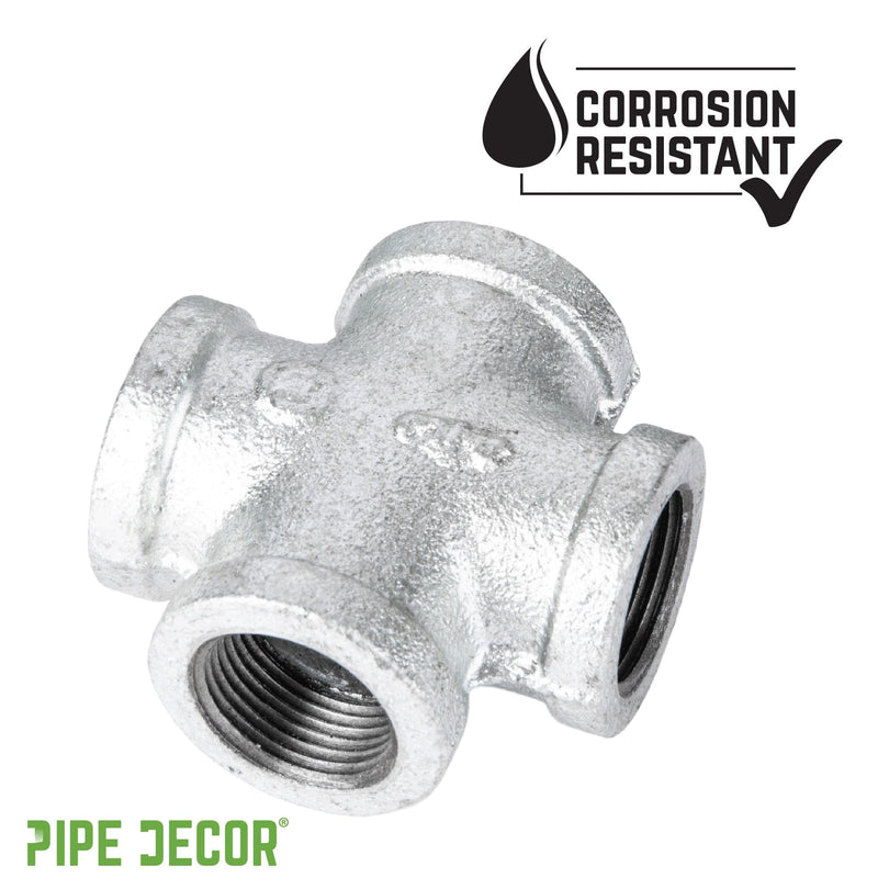 3/4 in. Galvanized Iron Cross