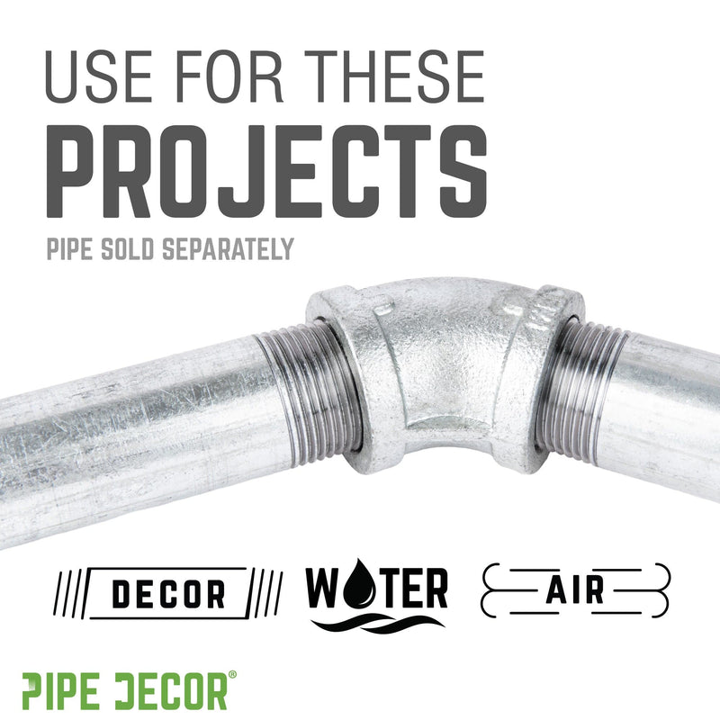 1/2 in. Galvanized Iron 45 Degree Elbow