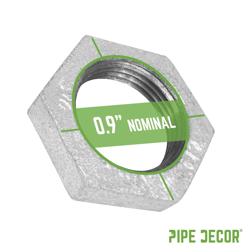 1/4 in. Galvanized Iron Locknut