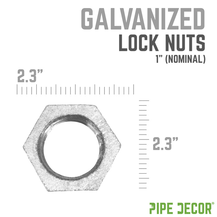 1 in. Galvanized Iron Locknut