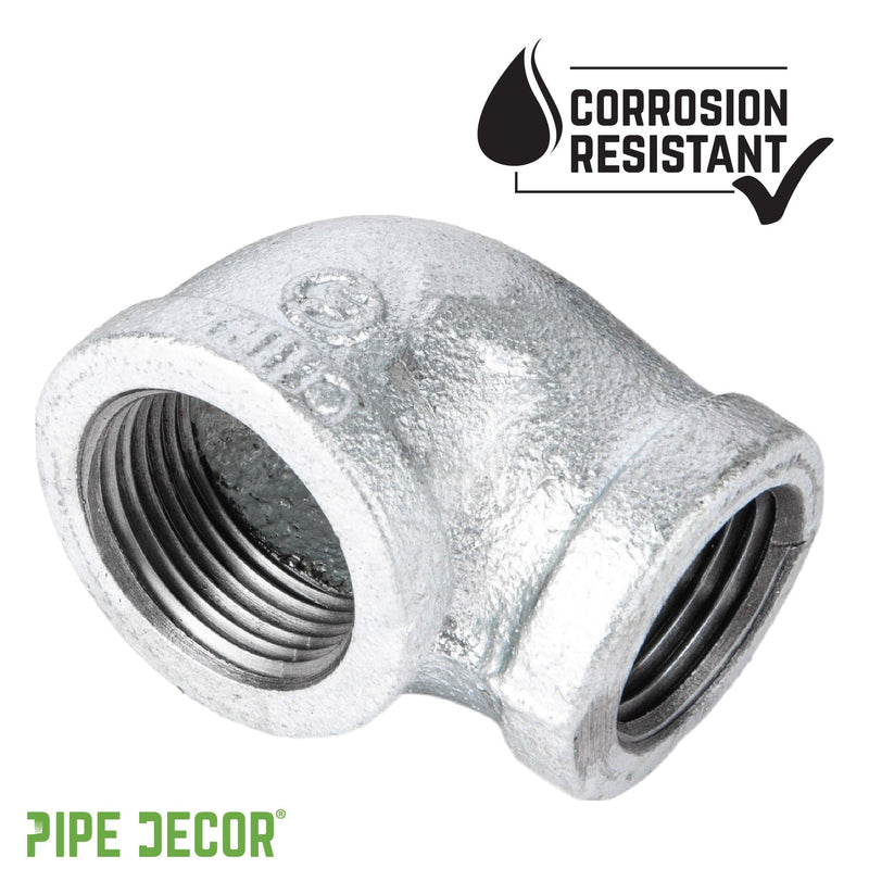 1 1/2 in. x 1 1/4 in. Galvanized Iron Reducing Elbow