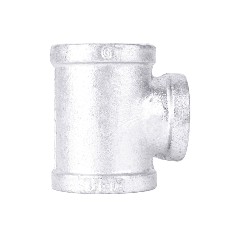 1 1/4 in. x 1 1/4 in. x 1 in. Galvanized Iron Reducing Tee