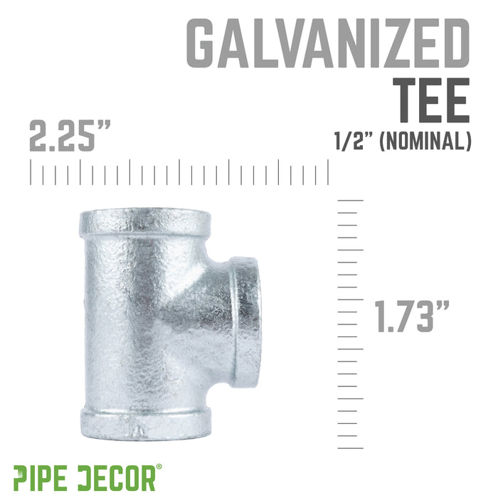 1/2 in. Galvanized Iron Tee