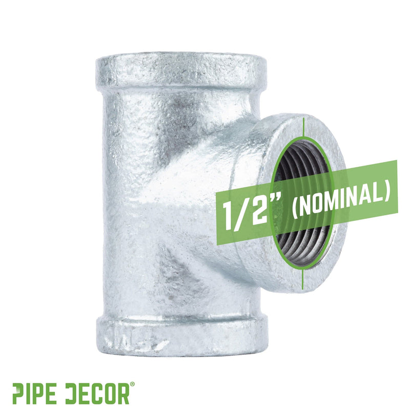 1/2 in. Galvanized Iron Tee