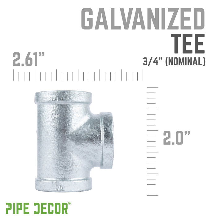 3/4 in. Galvanized Iron Tee