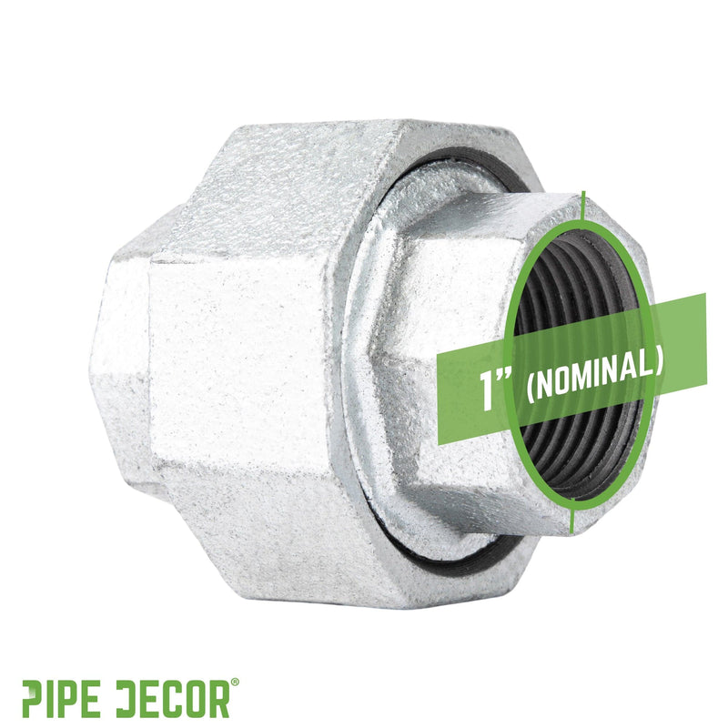 1 in. Galvanized Iron Union