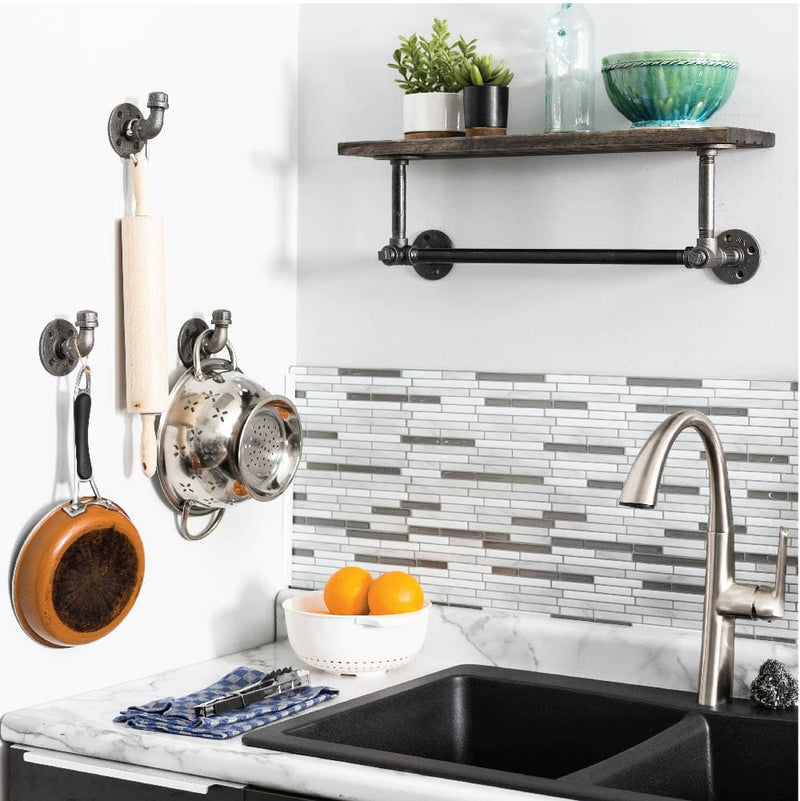 Coat Hook By PIPE DECOR - Pipe Decor