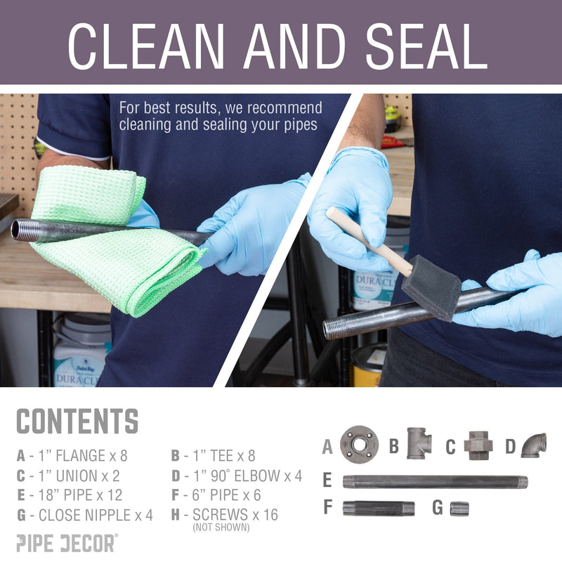 Bridge Bar Height Pipe Table Legs