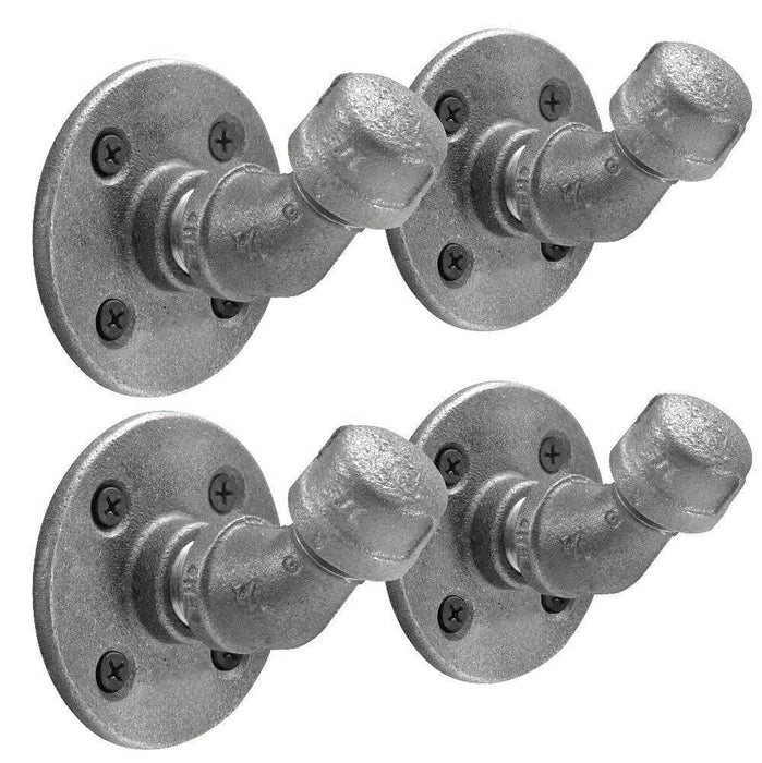 Wall Hook 4 Pack By PIPE DECOR