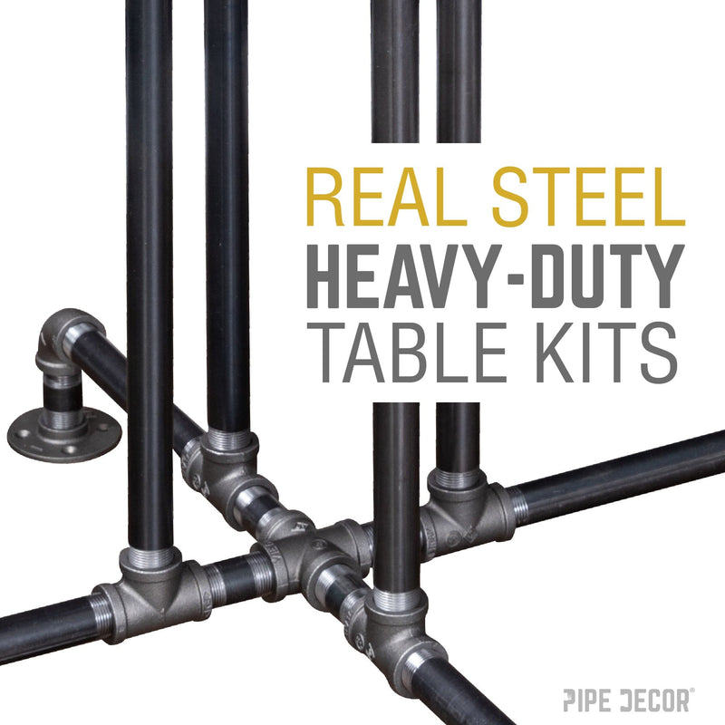 Black Jack Bar Height Pipe Table Legs