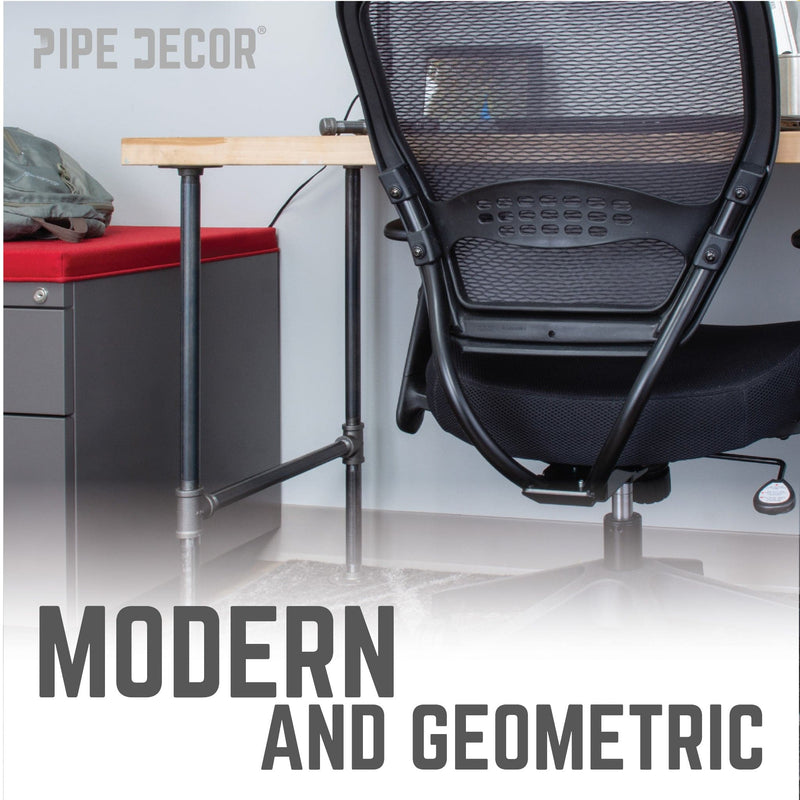 3/4 in. H Pipe Desk Main. Leg - 1 Leg