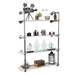 4 -tier Wall Mounted Shelf By PIPE DECOR - Pipe Decor