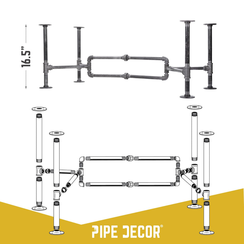 Loop Coffee Table By PIPE DECOR