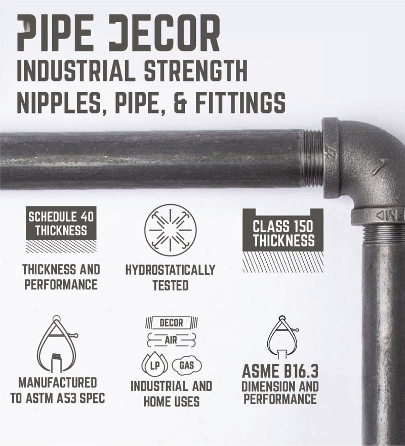 X Desk By PIPE DECOR - Pipe Decor