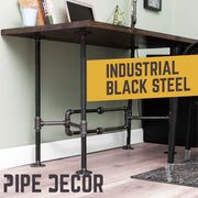 O Design Desk By PIPE DECOR - Pipe Decor