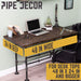 O Design Desk By PIPE DECOR - Pipe Decor