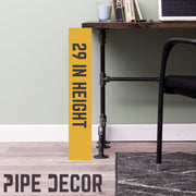 M Design Desk By PIPE DECOR - Pipe Decor
