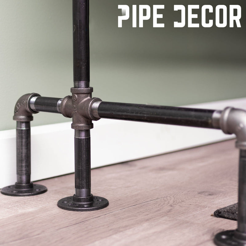 M Design Desk By PIPE DECOR - Pipe Decor