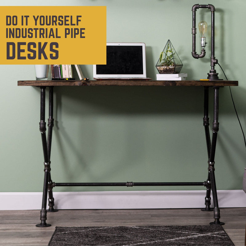 X Desk By PIPE DECOR - Pipe Decor