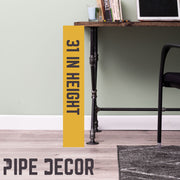 X Desk By PIPE DECOR - Pipe Decor
