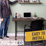 H Desk By PIPE DECOR - Pipe Decor