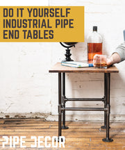 H End Table By PIPE DECOR - Pipe Decor