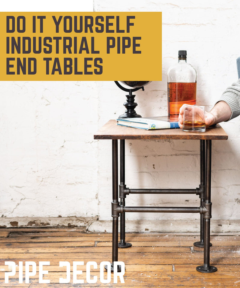 H End Table By PIPE DECOR - Pipe Decor
