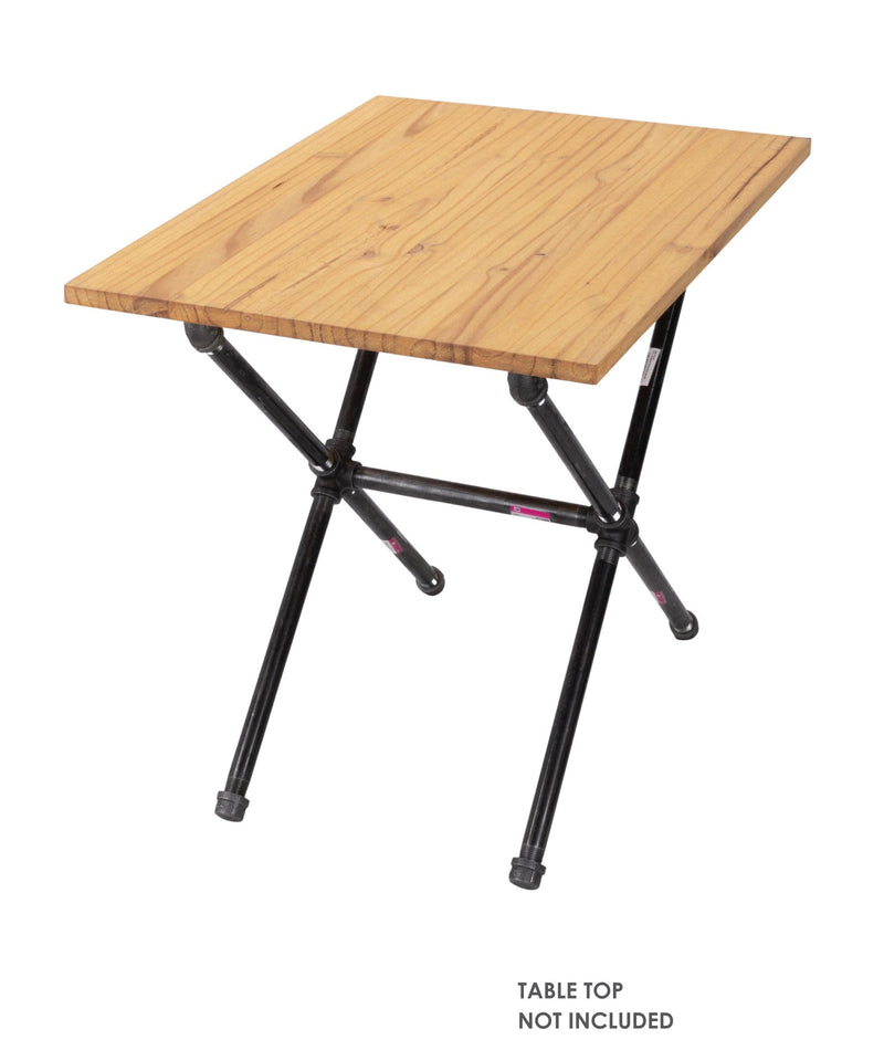 Criss Cross  End Table By PIPE DECOR - Pipe Decor