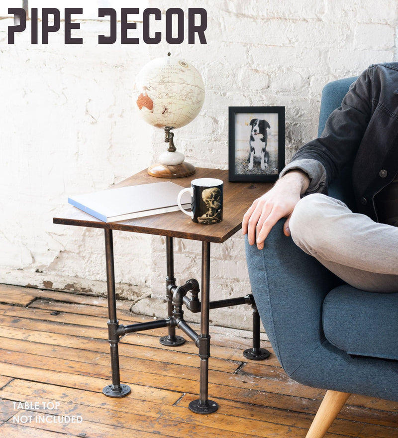 Underpass End Table By PIPE DECOR - Pipe Decor