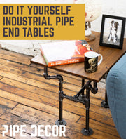 Streetlights  End Table By PIPE DECOR - Pipe Decor