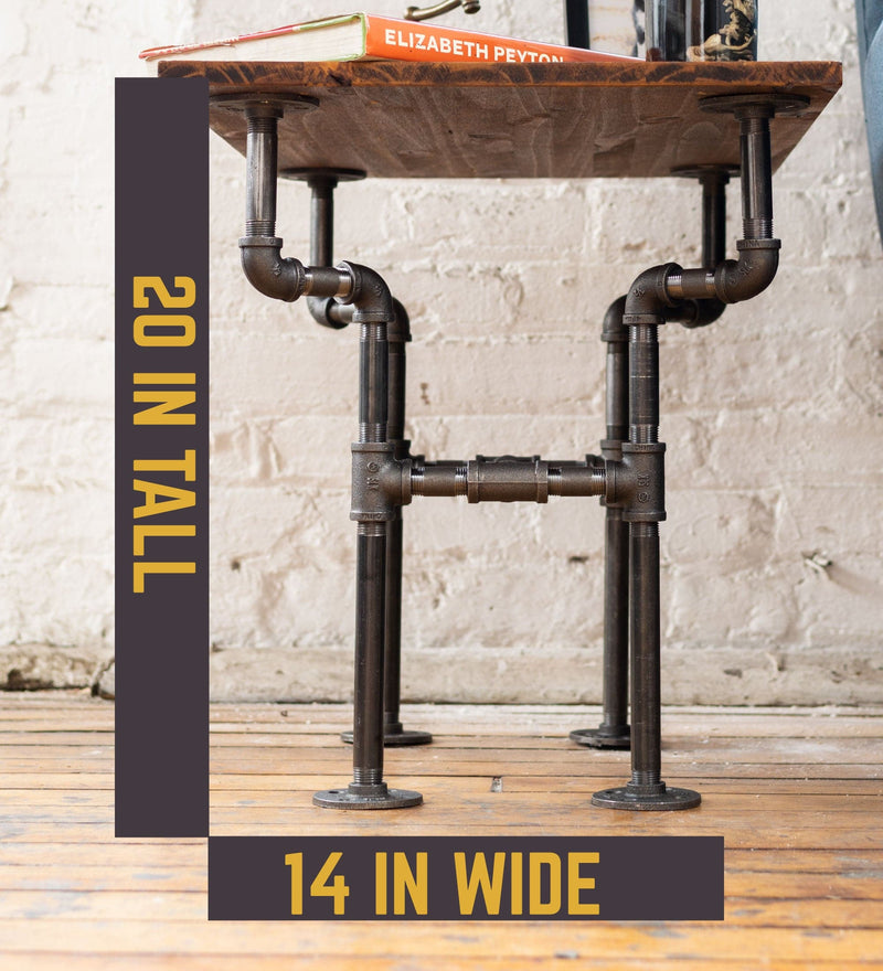 Streetlights  End Table By PIPE DECOR - Pipe Decor