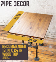 Streetlights  End Table By PIPE DECOR - Pipe Decor